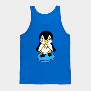 Little baby penguin sketch colour Tank Top